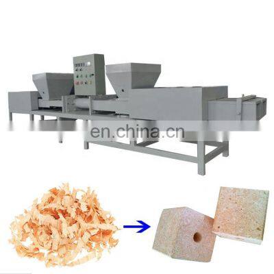 Professional wood sawdust briquette block pressing machine