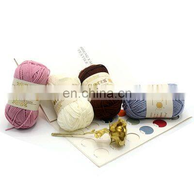 50G 3PLY 100% ACRYLIC MILK COTTON YARN CROCHET HAND KNITTING YARN