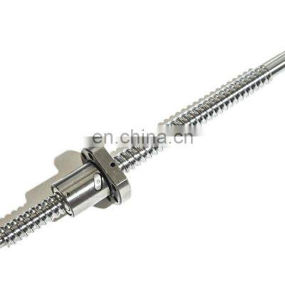 Good Performance Chrome Steel Ball Screw 1605 Length 500 1000 1200 1400 mm photo-5
