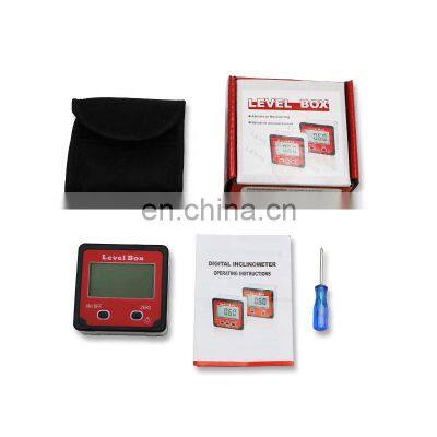 SHAHE Digital Inclinometer With Backlight Digital Level Box With Magnetic Mini Digital Protractor photo-4