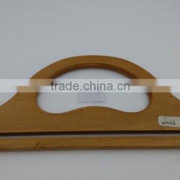 Fashion trends Nature color for wood handle bag frame