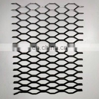 Low-carbon steel expanded metal flattened mesh deck expanded metal flat mesh plating