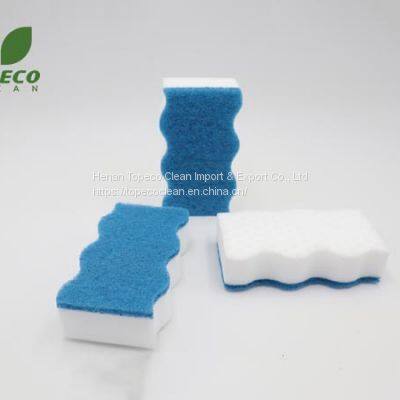 Topeco Clean Durable Porcelain Cleaning Composite Generic Magic Sponge photo-3
