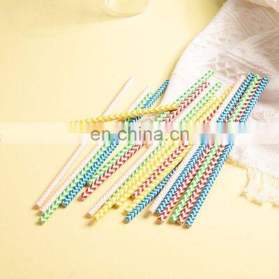Hot Selling Colorful White Kraft Paper Drinking Straws Colored Straws For Drinking photo-4