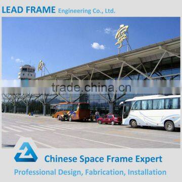 LF brand prefabricated steel roof truss for airport terminal