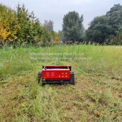 affordable Tracked remote control lawn mower