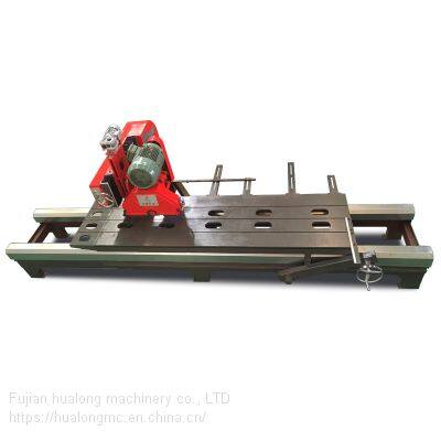 Hualong Machinery HSQ Series Manual Marble Tile Saw Edge Granite Cutting Machine 45 Degree Head Titling Glass Cutter photo-3