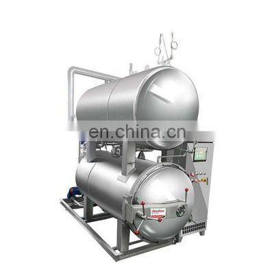 Spray Type Steam Fish Canned Food Sterilization Retort Steam Autoclave Retort