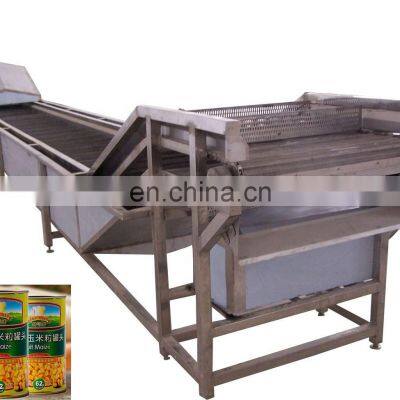 Industrial Sweet Corn Processing Line Include Threshing Blanching Washing Dewatering Air Drying Machine photo-2