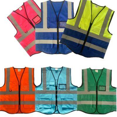 Construction Reflect Strap Safety Vest Reflective Safety Vest