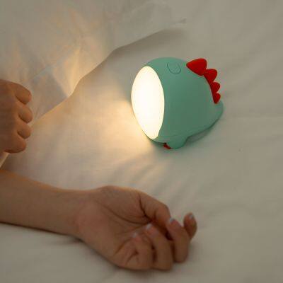 Yarrae Rechargeable Cute Dinosaur LED Nursery Night Light For Kids Sleep Light photo-4