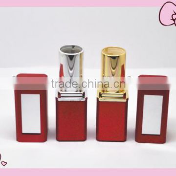 colorful fancy red lipstick tube from China, metal lipstick tube