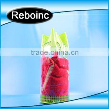 Clear PVC Drawstring Cosmetic Taking Bag XYL-D-C425 Top Pvc Drawstring Bag With Logo Print Quality Choice photo-4