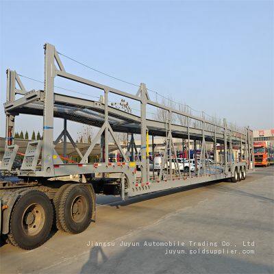 24 Meter Export Semi-trailer 10 Car Semi-trailer Export Russian Semi-trailer 3-axle Semi-trailer photo-5