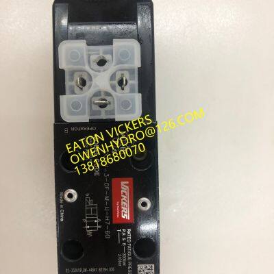 DG4V-5-6CJ-M-U-H6-20 616780  MCSCS230AG000010 300AA00006A DGMC-3-BA-CW41  02-147390 Eaton VICKERS HYDRAULICS VALVE