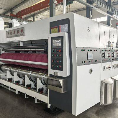 High Speed Printing Die Cutting Creasing Edge Cutting Machine for Corrugated Carton Box photo-4
