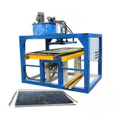 Semi Automatic New Solar Panel Aluminum Alloy Frame Separation Machine Scrap Metal Equipment photo-2