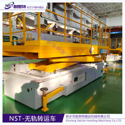 50 Ton Battery Motorized Coil Transfer Cart/Battery Powered Factory Coils Material Transporter photo-4