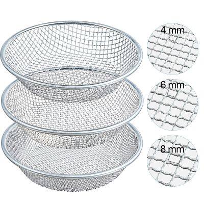 China Supplier 12 Inch Dutch Weave Sieves for Pharmaceutical Fine Sieving 316L Steel Grade Sand and Soil Sieves photo-2