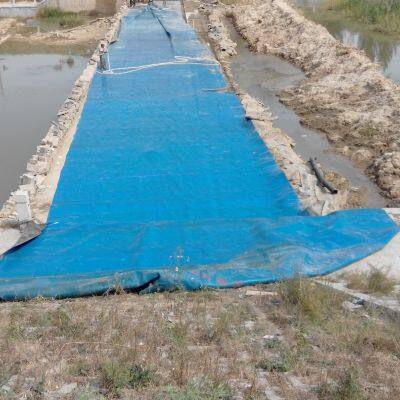 Водонаполняемая резиновая дамба | С сертификатом ISO | Износостойкая для управления реками