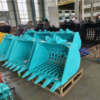 KOMATSU PC200-8 Skeleton sieve bucket With Teeth