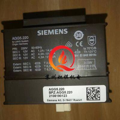 AGG5.210 Ignition Transformer AGG5.220 Burner High Voltage Pack