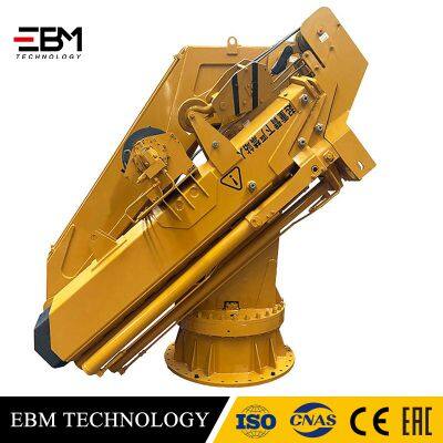 Custom Heavy-Duty Offshore Knuckle Telescopic Marine Crane