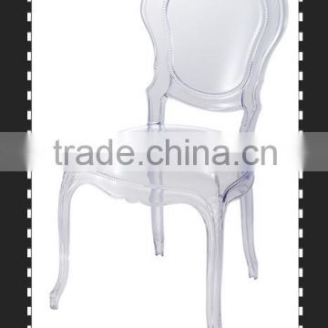 Plastic chair for wedding reception