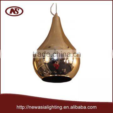 Calabash glass pendent