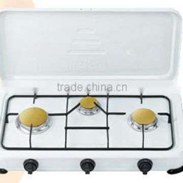 Camping three burner gas hob gas stove