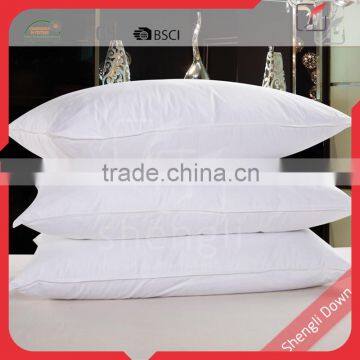 Down pillow for hotel, washable duck feather pillows