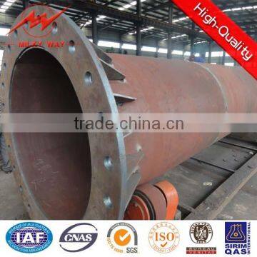 Round or Galvanized Steel Electric Pole