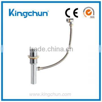 The Cheapest Basin Cover Brass Slot Drain Chrome Plated Brass Pipe