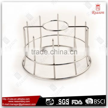 Iron electroplating BBQ wire grill bracket racks