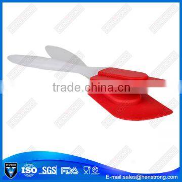 Promotional durable& easy wash plastic silicone spatula