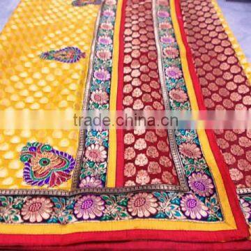 Banarasi patchwork sarees