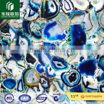 agate gemstones slabs stone colorful style for wall decoration