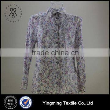 Beautiful Flower Fashion Lady Blouses