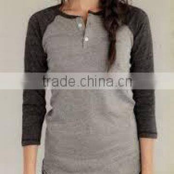 Ladies 3/4 Sleeve Raglan T-shirt photo-2