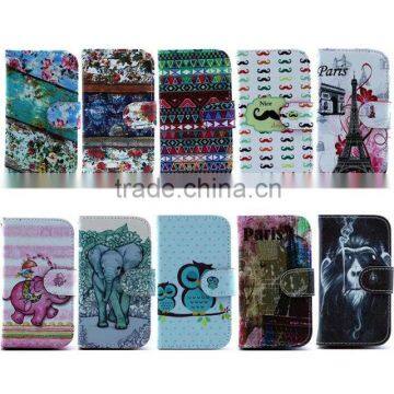 alibaba germany For Samsang Galaxy S5 mini Heavy duty shock proof stand case New product printed wallet leather case For Moto G