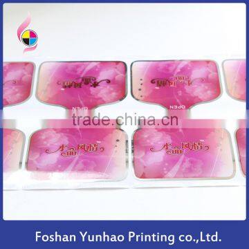 Custom Printed Plastic Label Waterproof Tag Backage Sticker photo-2