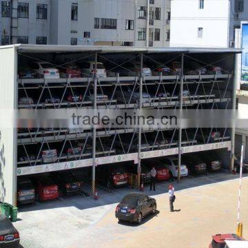 Easy parking 2 level car lift parking system/ mechanical double stack parking system