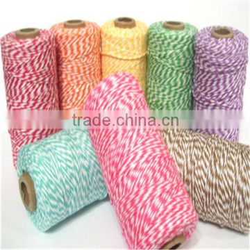 Wholesale Cheap Cotton Rope 110 Yard/Spool 12-PLY Colored Bakers Twine