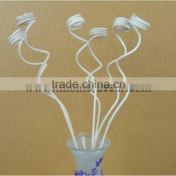 Natural Curly shape ceramic fragrance diffserrattan sticks