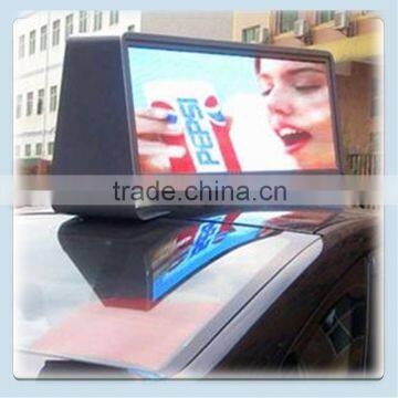 3G wireless double side Car digital signs display