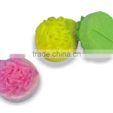 hot selling mesh bath sponge shower puff balls