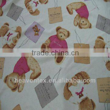 100% Polyester Printing knitted mattress fabric kids fabric (HX05047P)