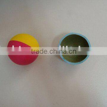 High bounce rubber hollow Ball