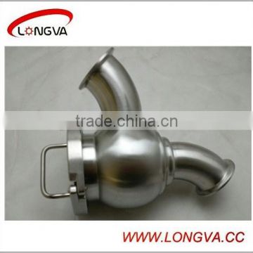 Stainless steel sanitary clamped Y type filter