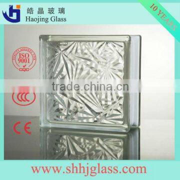 Clear lattice glass block, 190*190*80MM